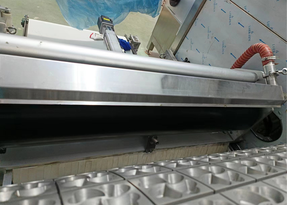 เครื่องซักผ้าไฟฟ้า / เครื่องทําแคปซูลด้วยการทํางานอัตโนมัติและควบคุม PLC