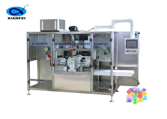 2800kg ความจุ PLC การควบคุม เครื่องทํายาซักฟอก 500-1500 Pods / นาที